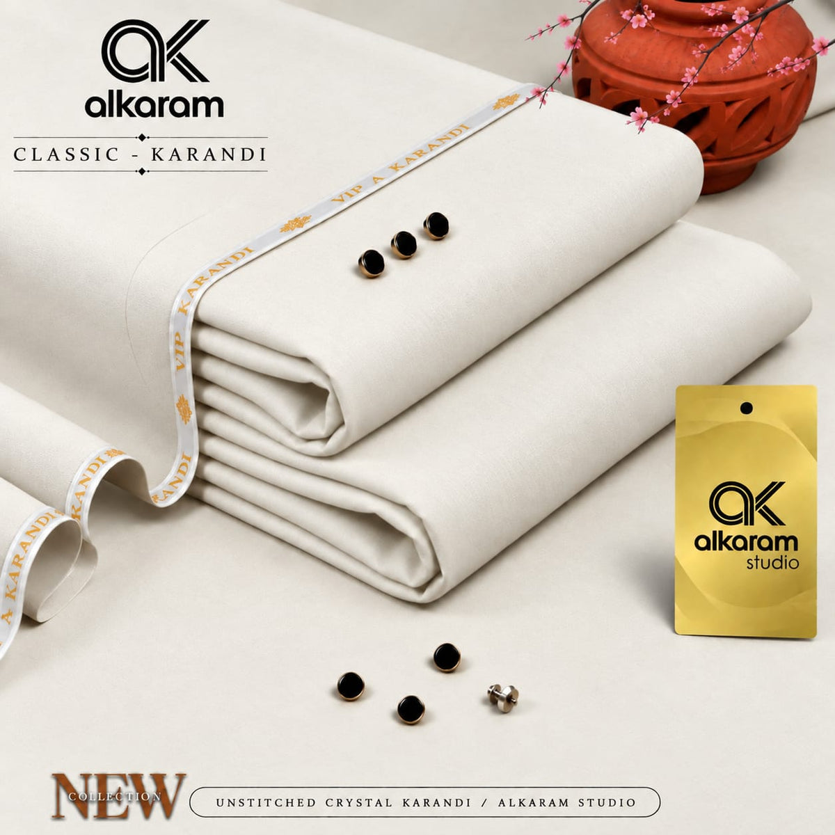 Winter Karandi Unstitched Fabric