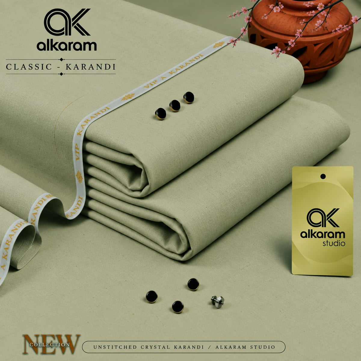 Winter Karandi Unstitched Fabric