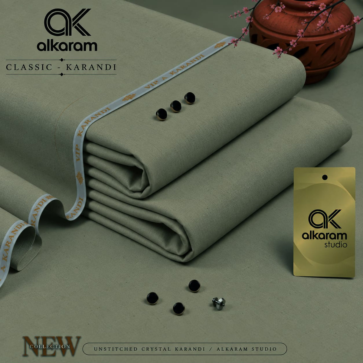 Winter Karandi Unstitched Fabric