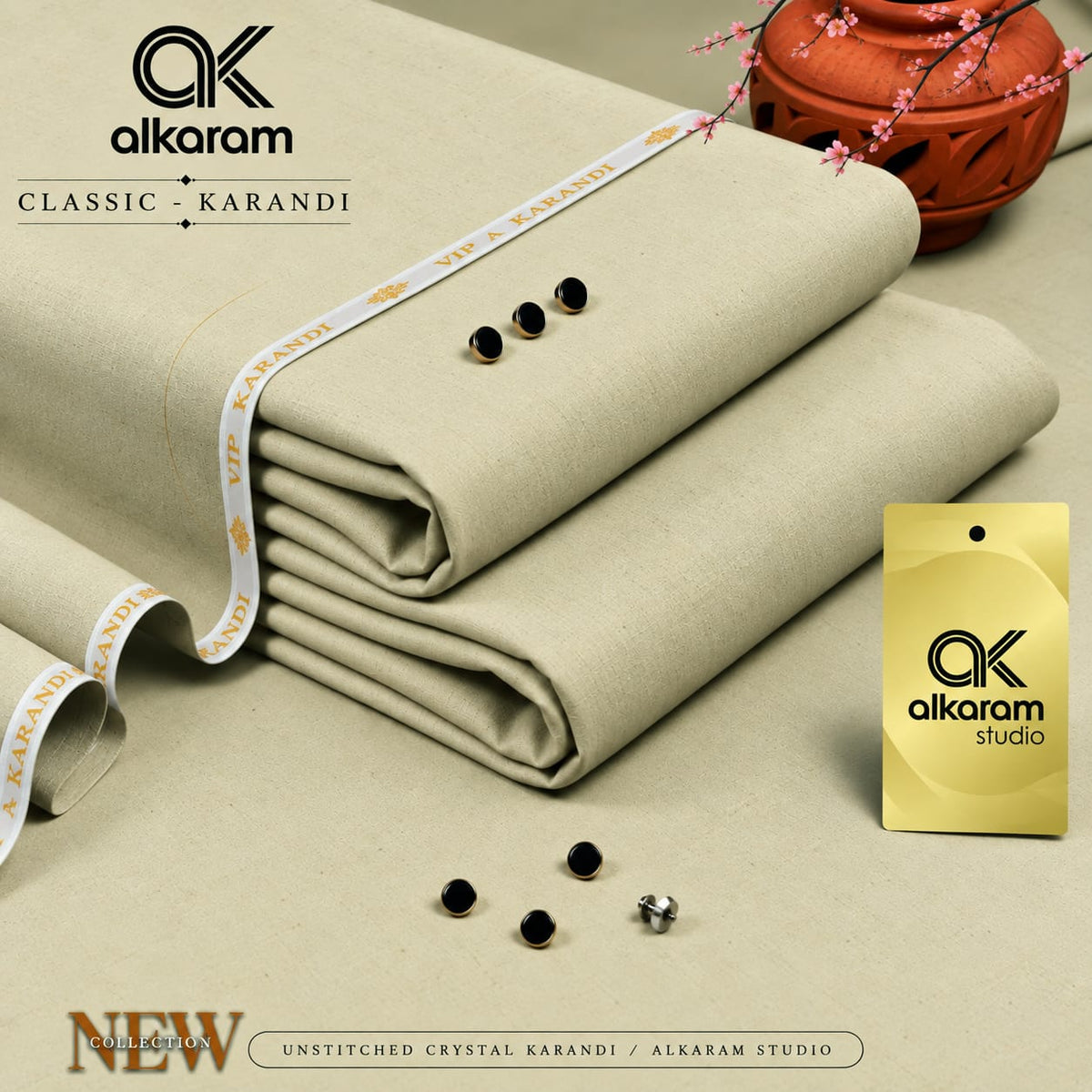 Winter Karandi Unstitched Fabric
