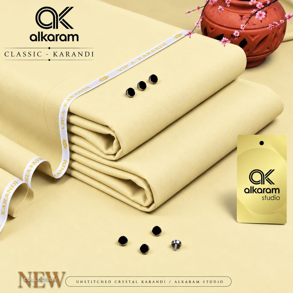 Winter Karandi Unstitched Fabric