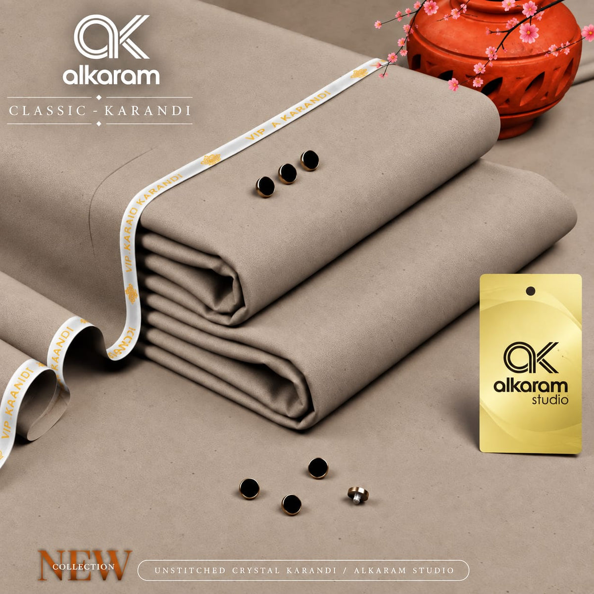 Winter Karandi Unstitched Fabric