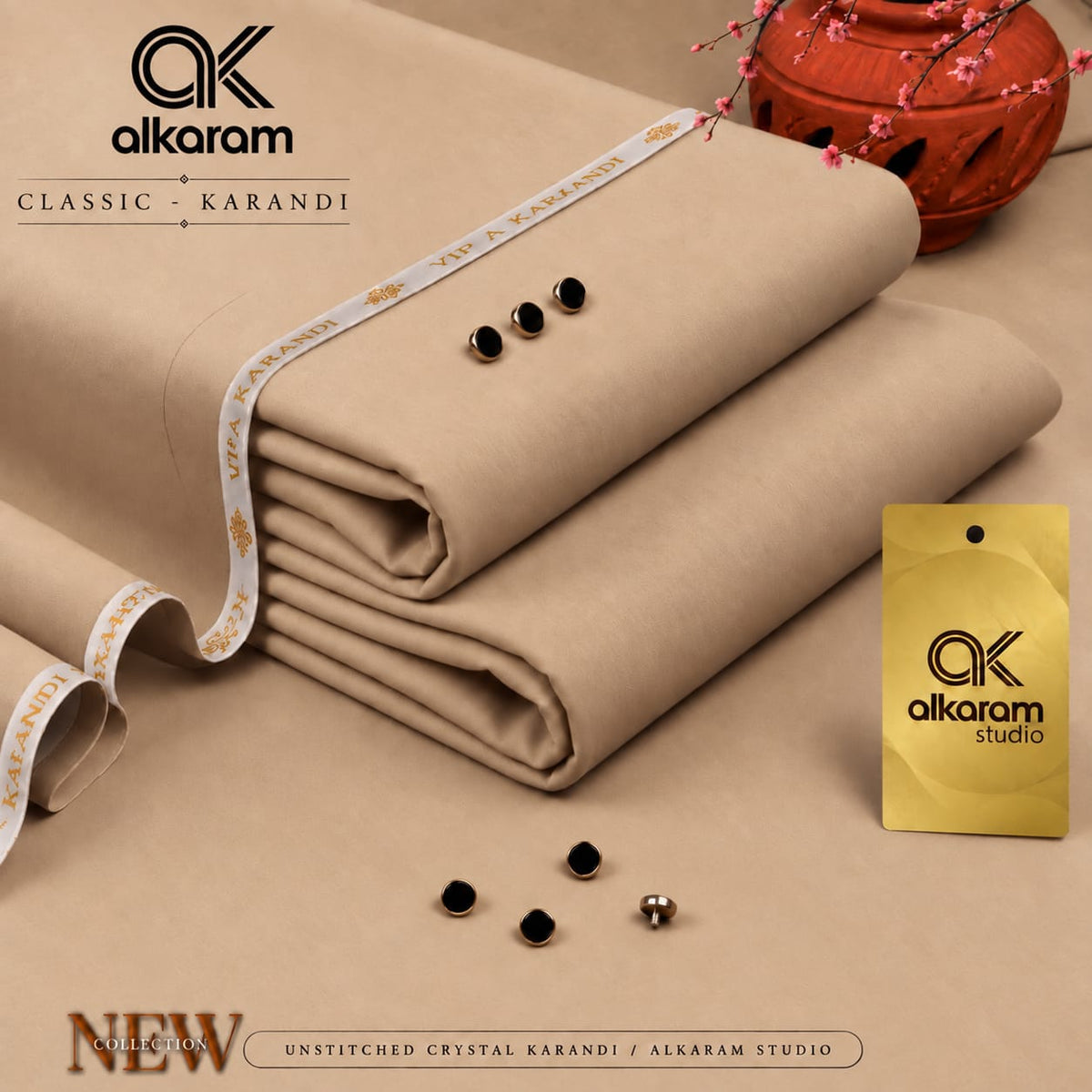 Winter Karandi Unstitched Fabric