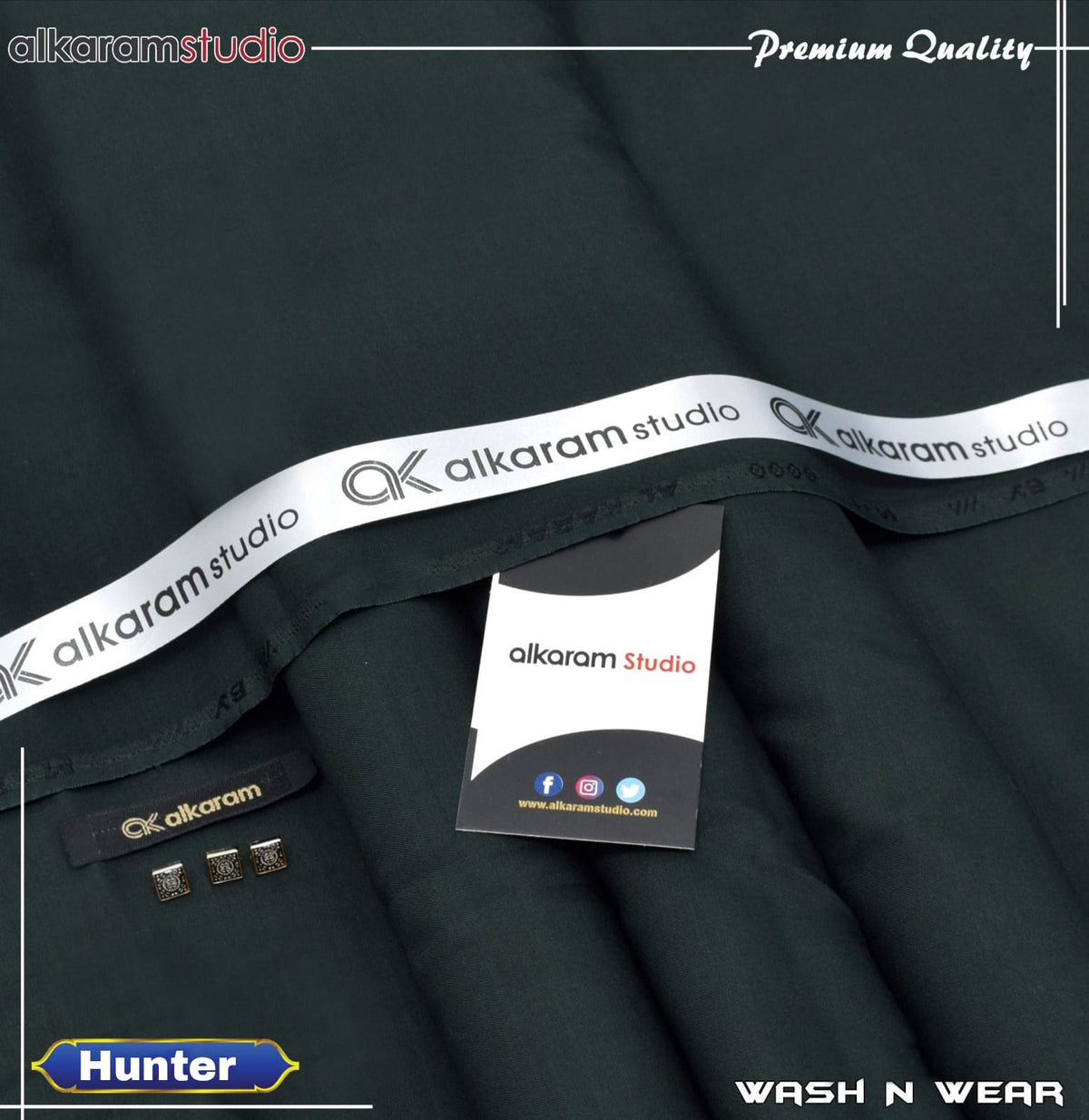 Wash & Wear Unstitched Fabric