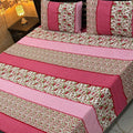 Crystal Cotton King Size Bedsheet