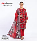 Printed Lawn 3-Piece Unstitched Fabric
