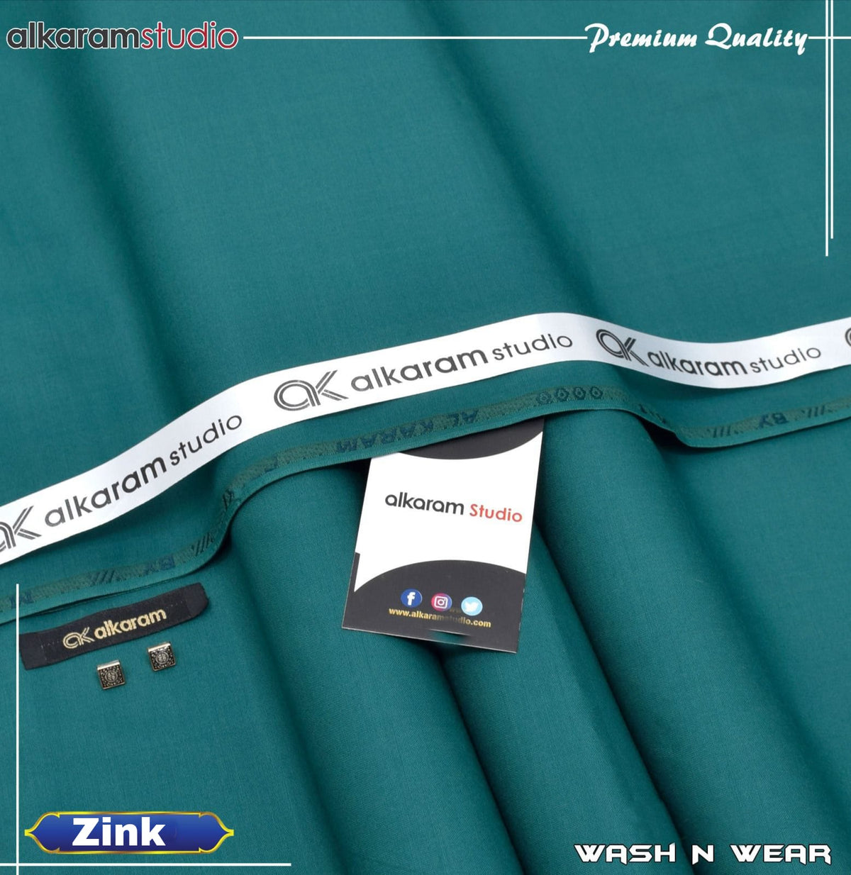 Wash & Wear Unstitched Fabric
